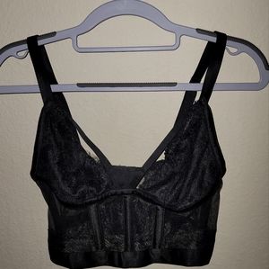 Corset style bra